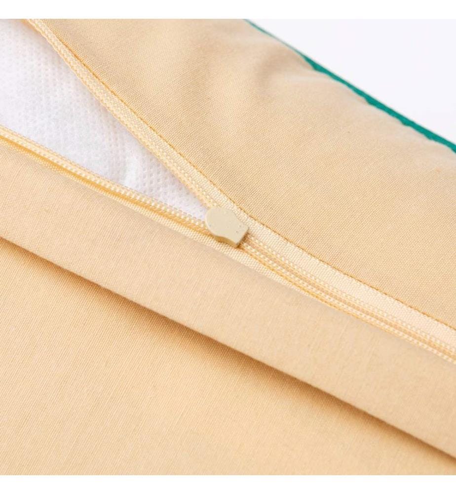 2er-Set Kissen 45 x 45 cm – Beige
