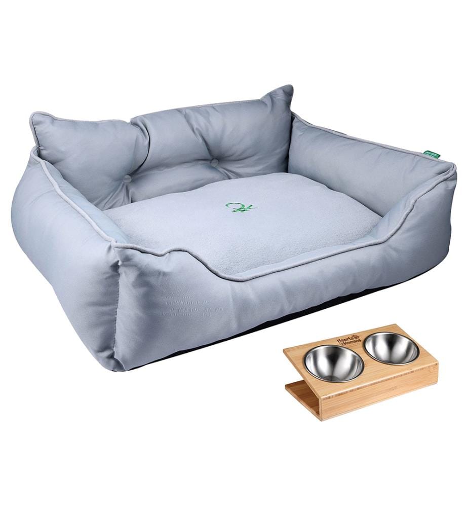 Panier pour Animal 90 x 70 x 28 cm - Gris