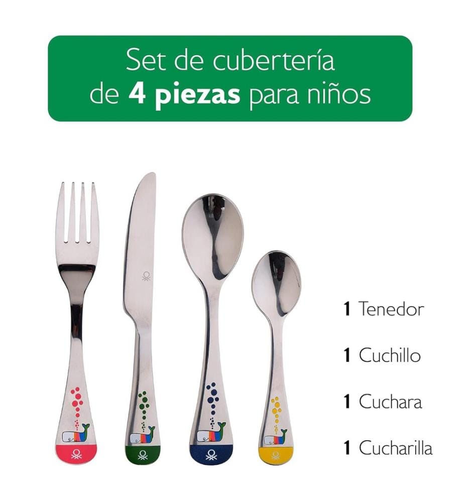 Set of 4 Children's Cutlery Sets