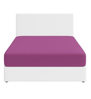 Drap-housse 200 x 200 + 30 cm - Violet