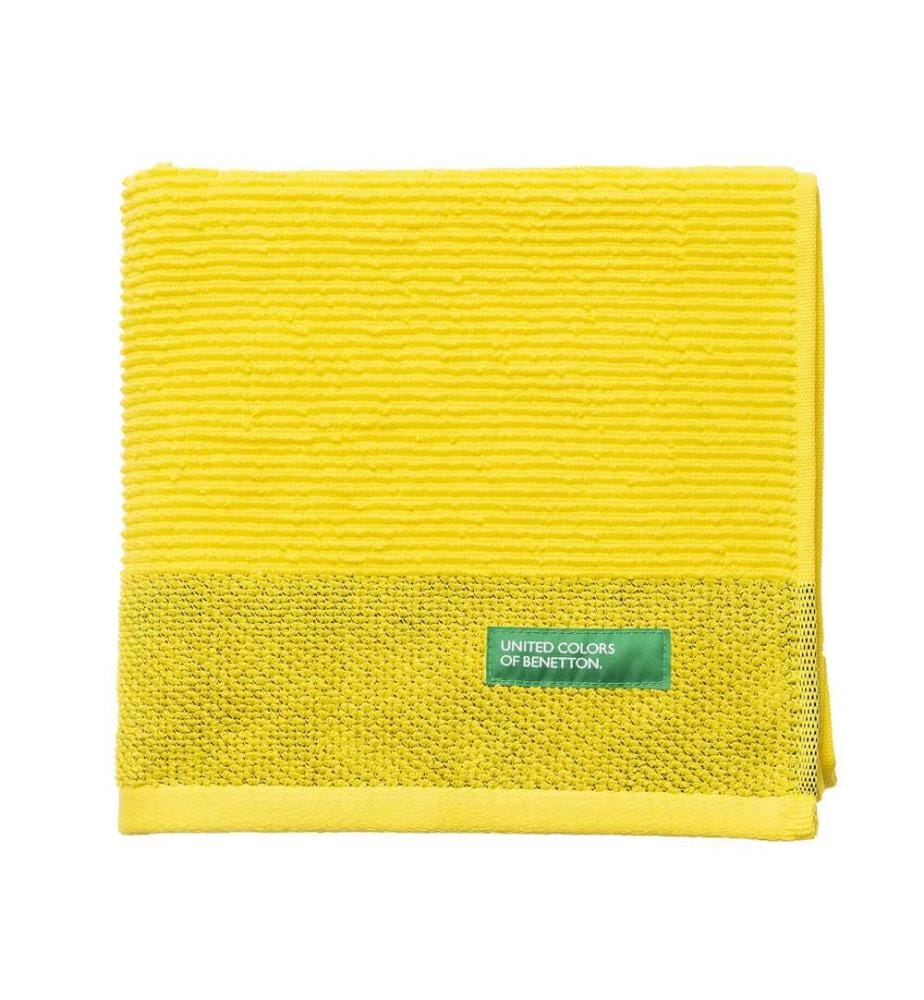 Set of 3 Bath Towels - Yellow