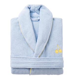 Bathrobe L/XL - Blue and Yellow