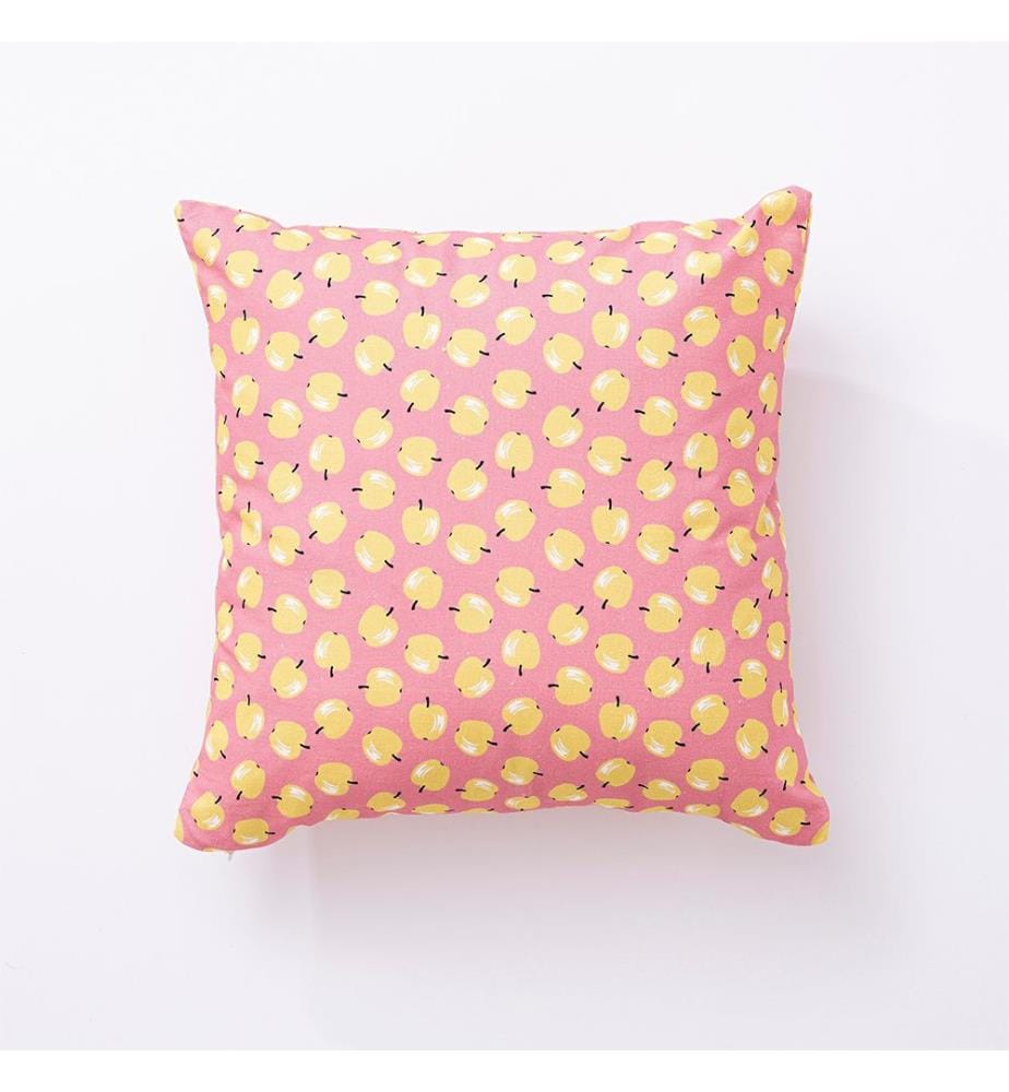 Kissen 40 x 40 cm – Rosa und Gelb