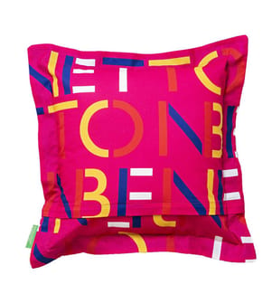 Coussin 40 x 40 cm - Rose multicolore