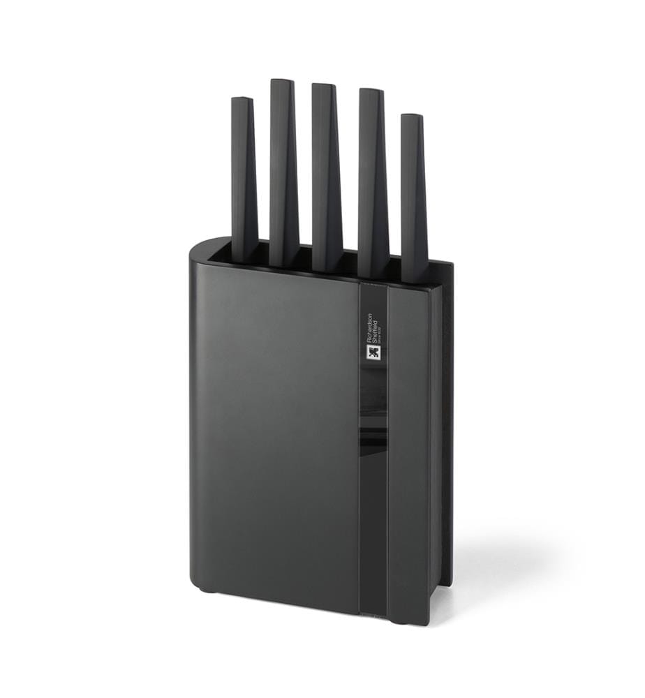 Edge Black 5 piece knife block