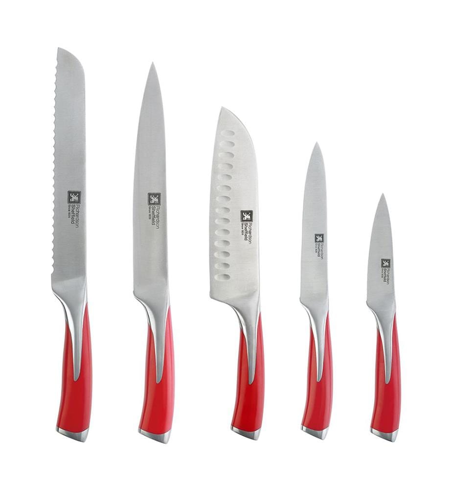 Bloc 5 couteaux de cuisine Kyu Fire