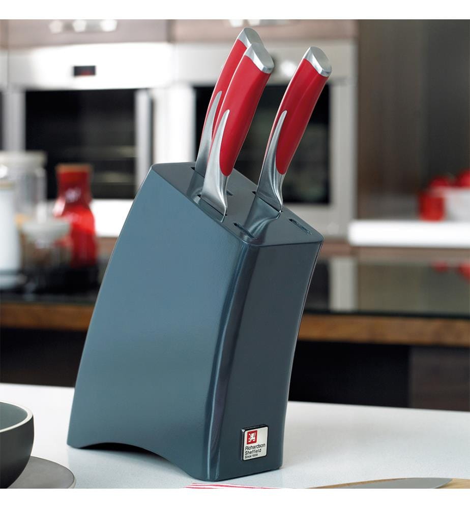 Bloc 5 couteaux de cuisine Kyu Fire