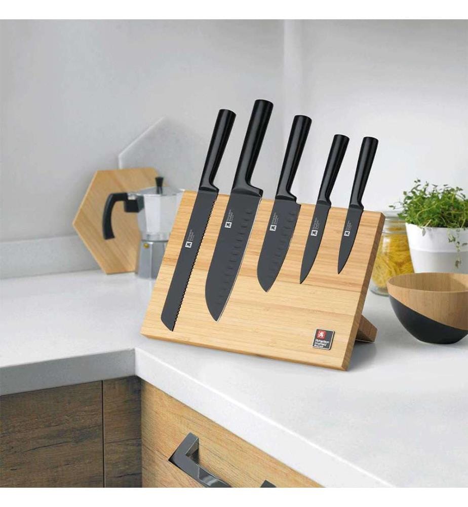 Block of 5 Nox kitchen knives