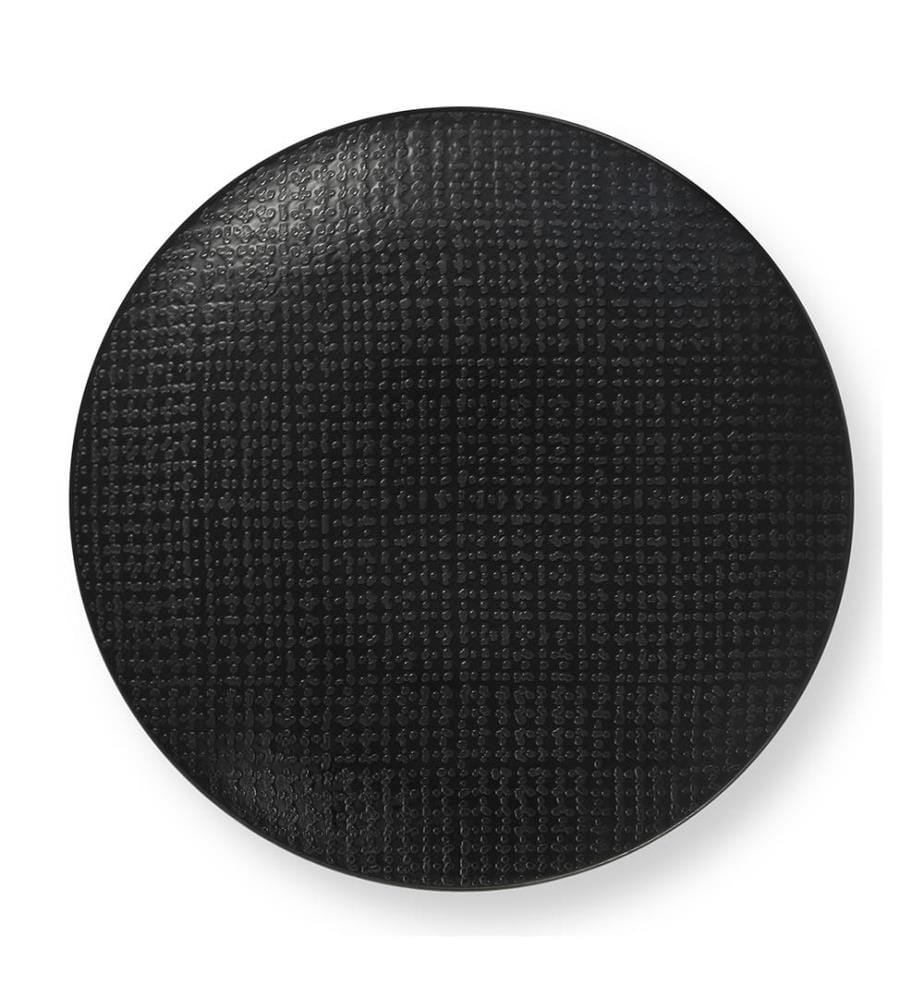 Service 18 Pièces Tweed Noir 