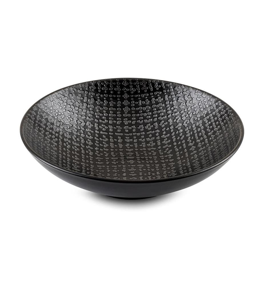 Service 18 Pièces Tweed Noir 