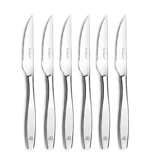 Set de 6 Couteaux à Steak Figure Inox