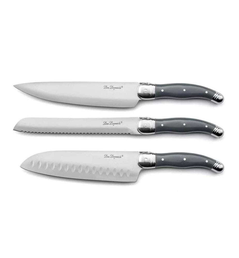 Set de 3 Couteaux de Cuisine Tradition BBQ