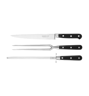 Coffret Bois avec 3 Pièces Sabatier Trompette - Noir