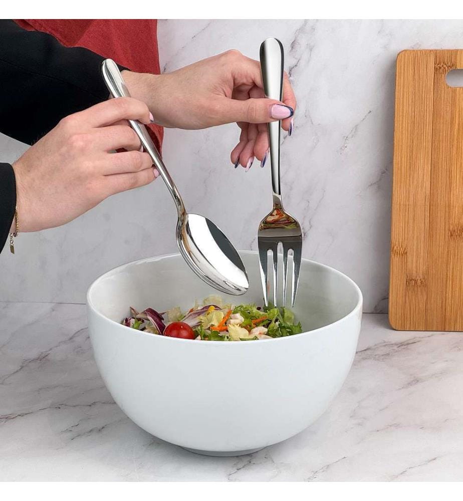 Set de service 2 pièces Texas - Inox brillant