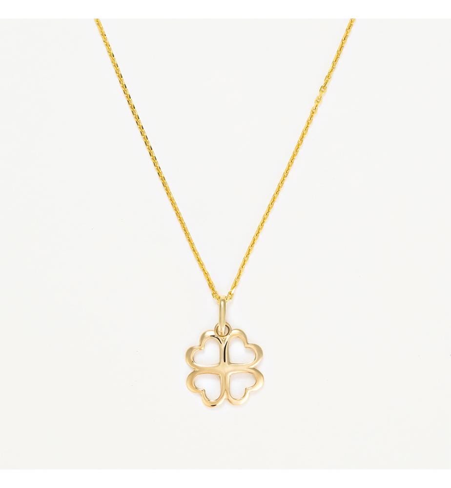 Pendentif Trèfle Merveilleux - Or Jaune 375 /1000