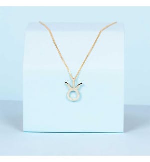 Collier Taureau - Doré
