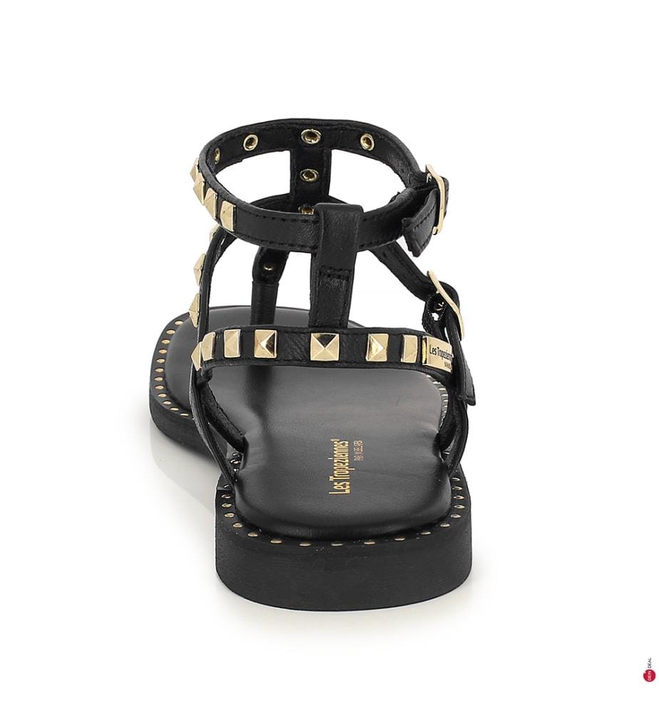 Sandalen Coraze - Schwarz und Gold
