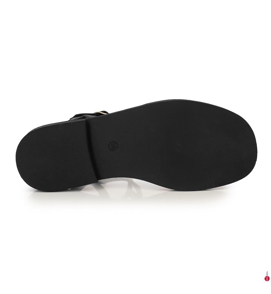 Sandalen Coraze - Schwarz und Gold