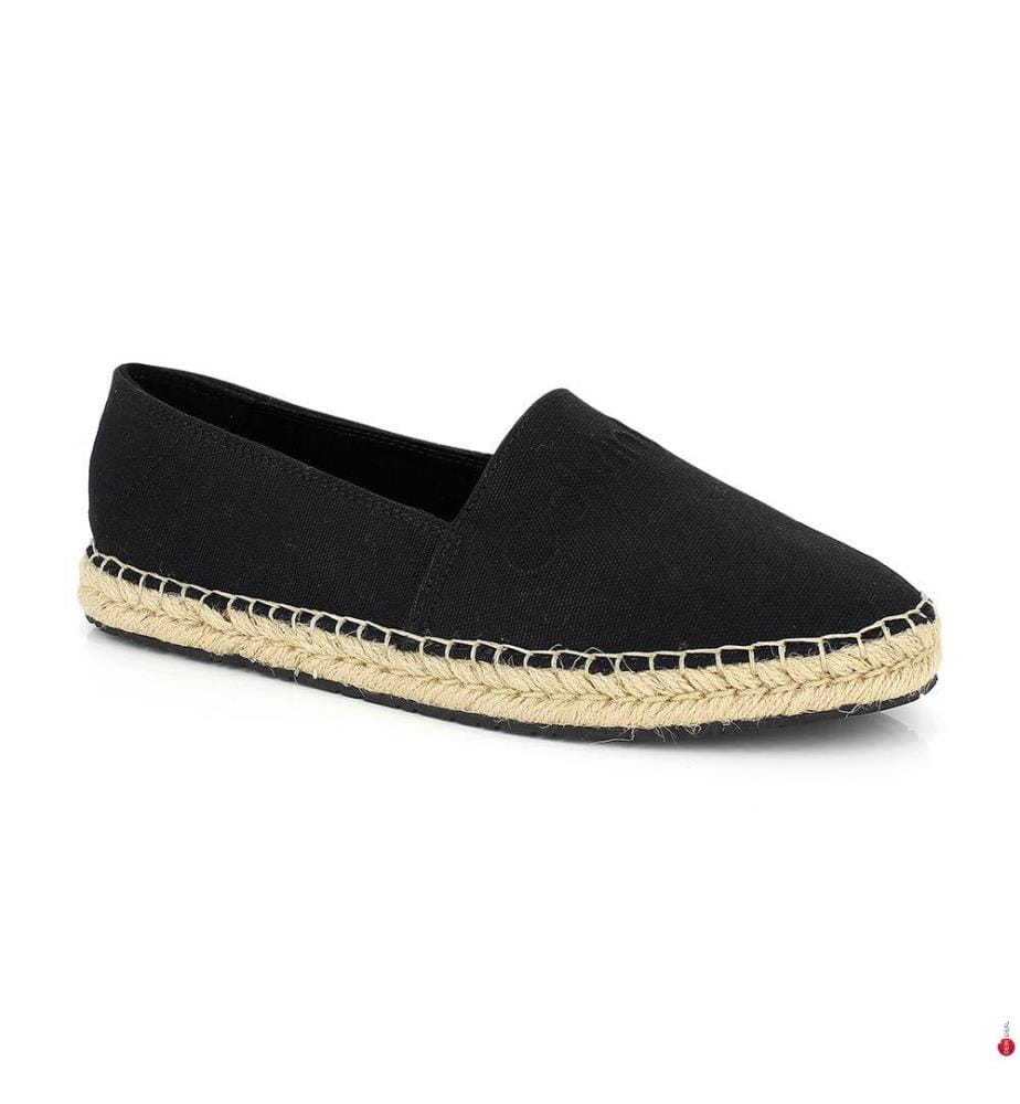 Espadrilles en toile - Noir