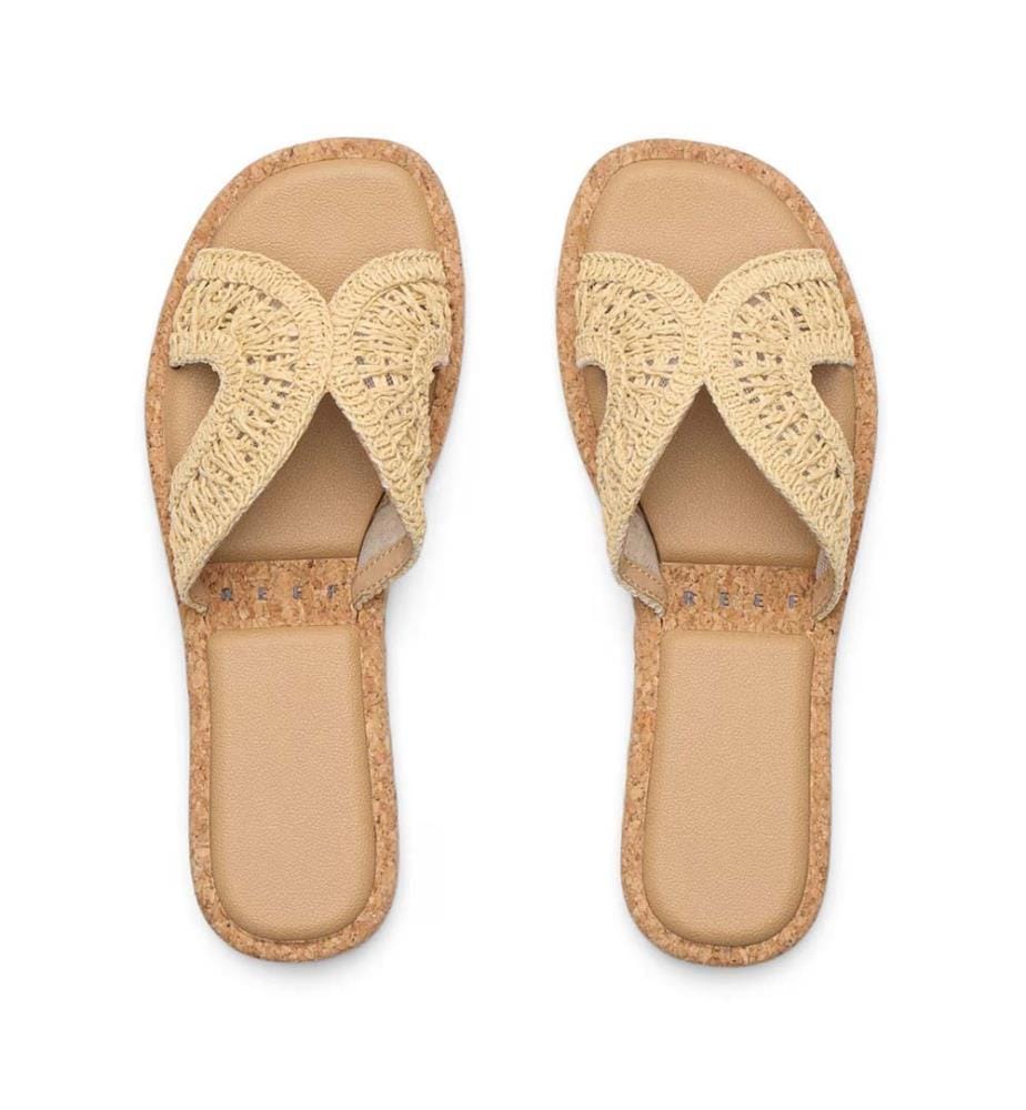 Willow Paisley Sandals - Natural
