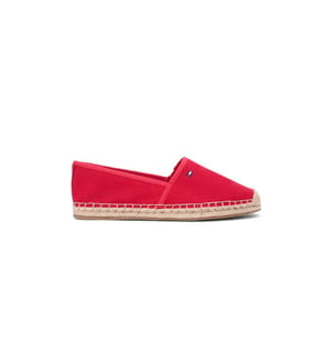 Canvas espadrilles with embroidered flag - Beige