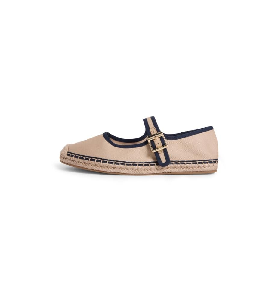 Espadrilles Mary Jane en Toile - Marine