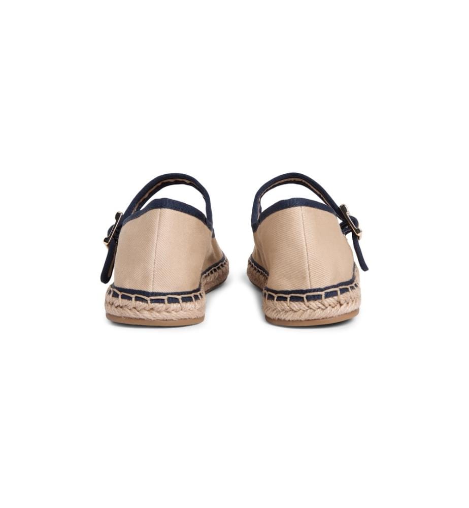 Espadrilles Mary Jane en Toile - Marine