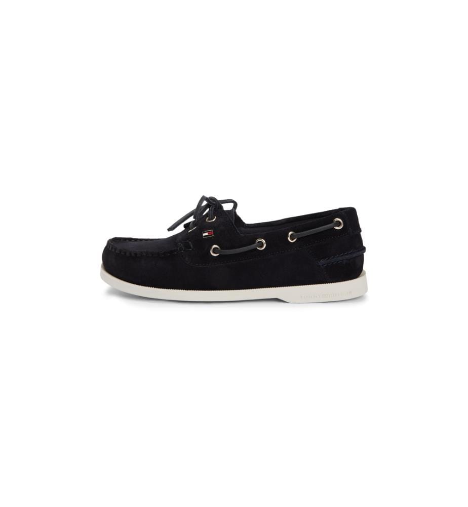 Chaussures bateau en daim - Marine