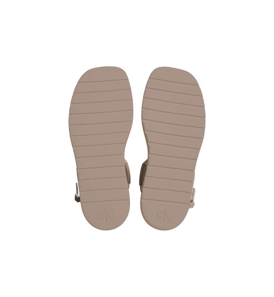 Sandales à Bride Arrière Double - desert taupe