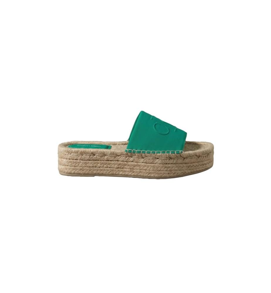 Mules Ebeth - Vert et Beige
