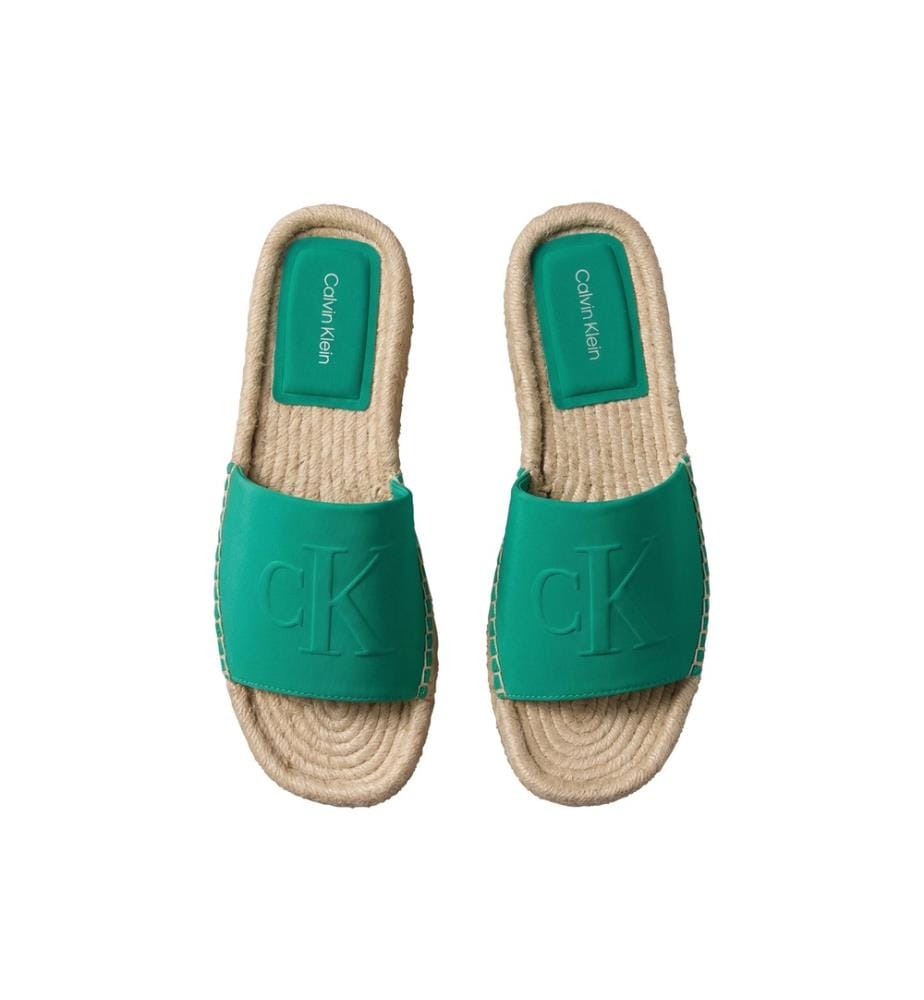 Mules Ebeth - Vert et Beige