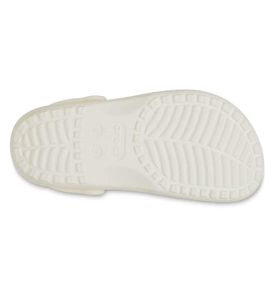 Classic Floral Cut Out Clogs - Kreide
