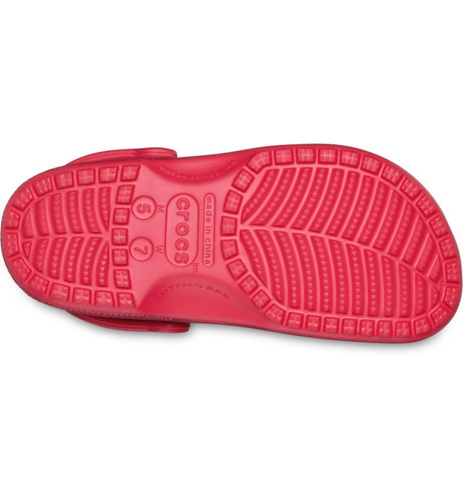 Classic Glitter-Clogs - Rot