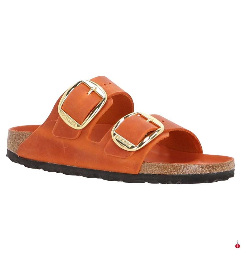 Mules Arizona Big Buckle - Brun