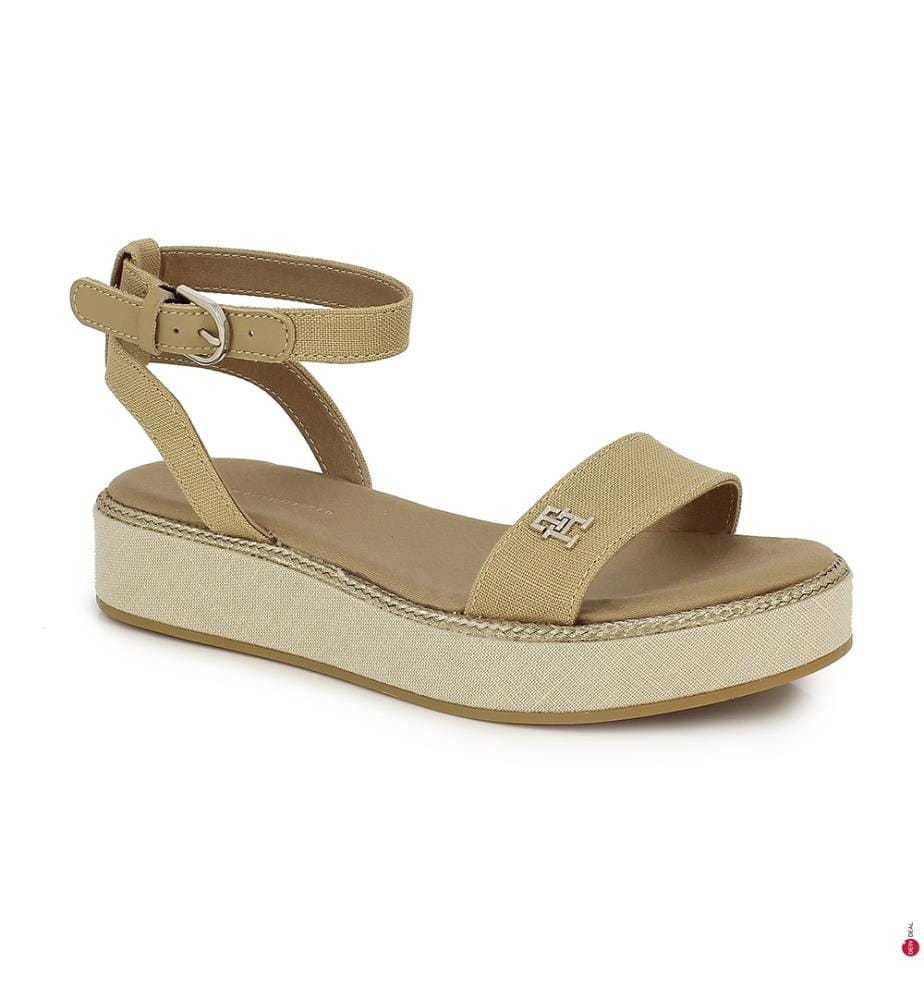 Sandalen Flatform - Beige