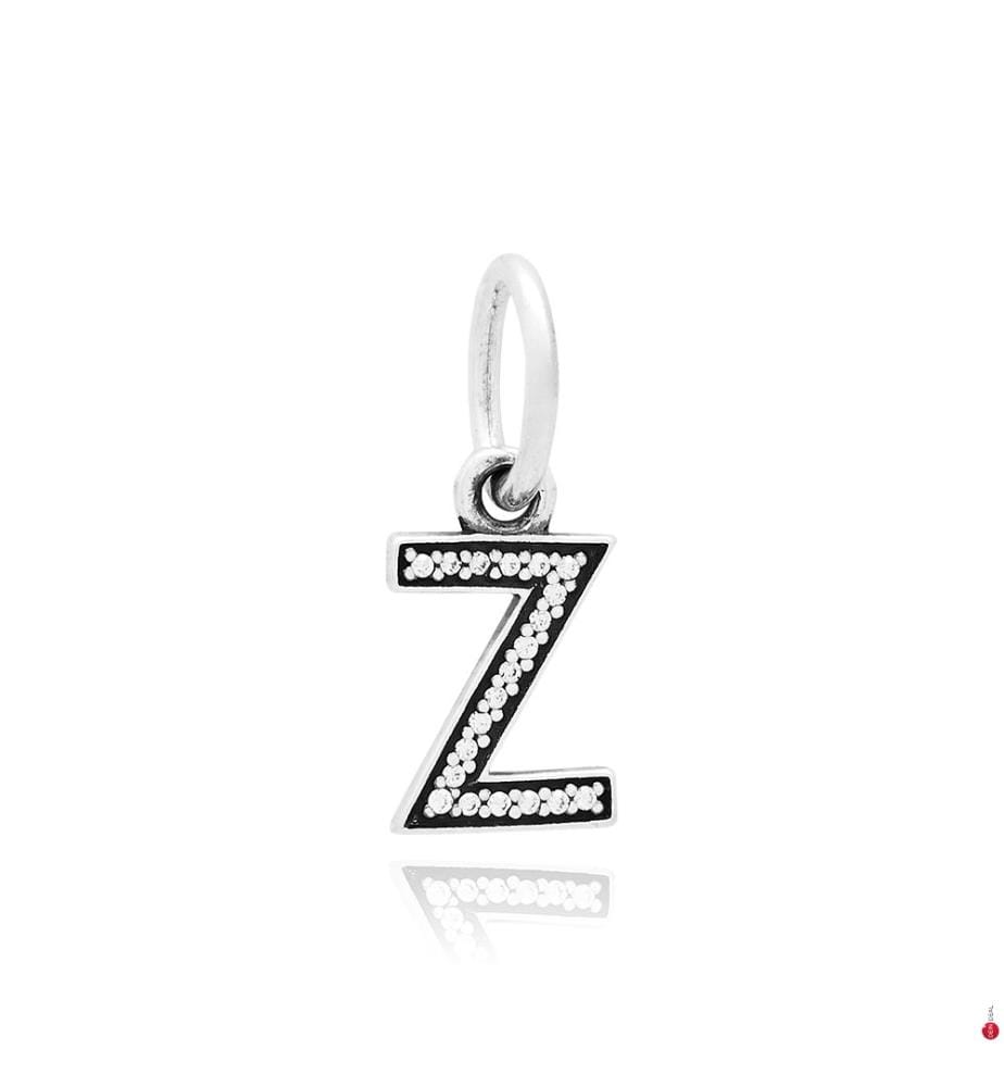 Charm-Anhänger Étincelante Alphabet Z - Silber