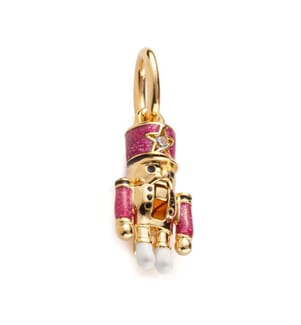 Charm Anhänger Nussknacker Mobile - Gold