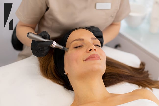 Medizinisches Microneedling