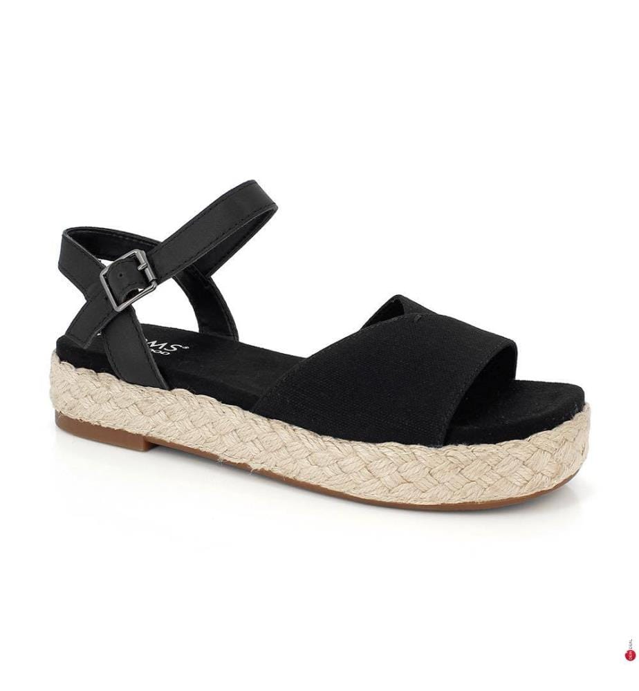 Sandalen Abby Slubby Woven - Schwarz