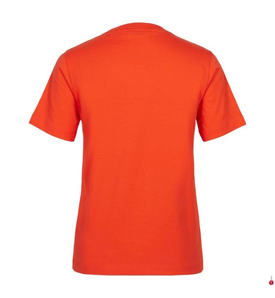 T-Shirt Regular Fit Archive Shield - Orange Rouge