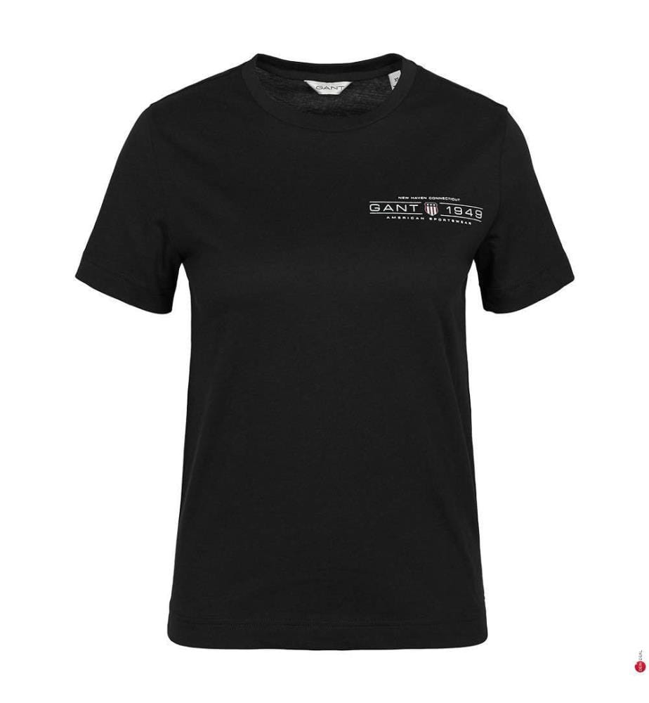 Shield Regular Fit T-Shirt - Schwarz