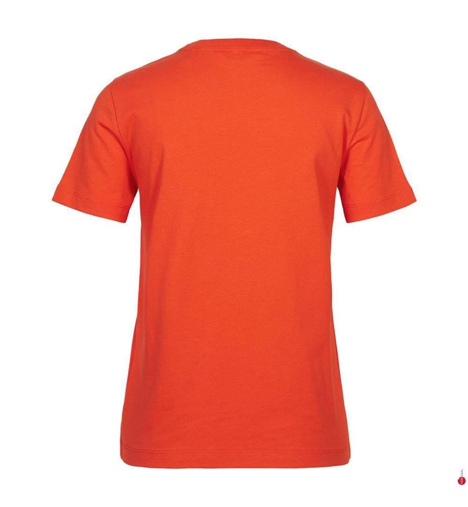 T-Shirt Regular Fit - Orange Rouge