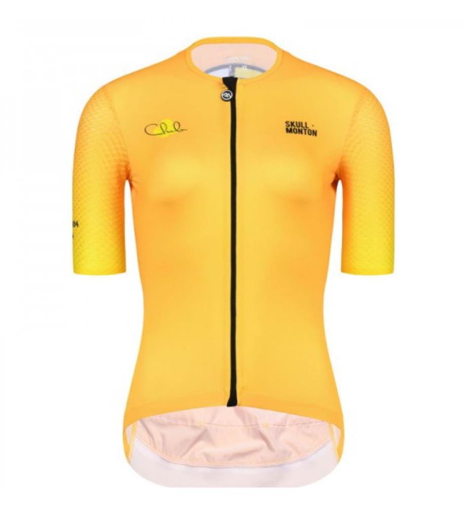Radtrikot 2021 Sleeve - Dunkelgelb