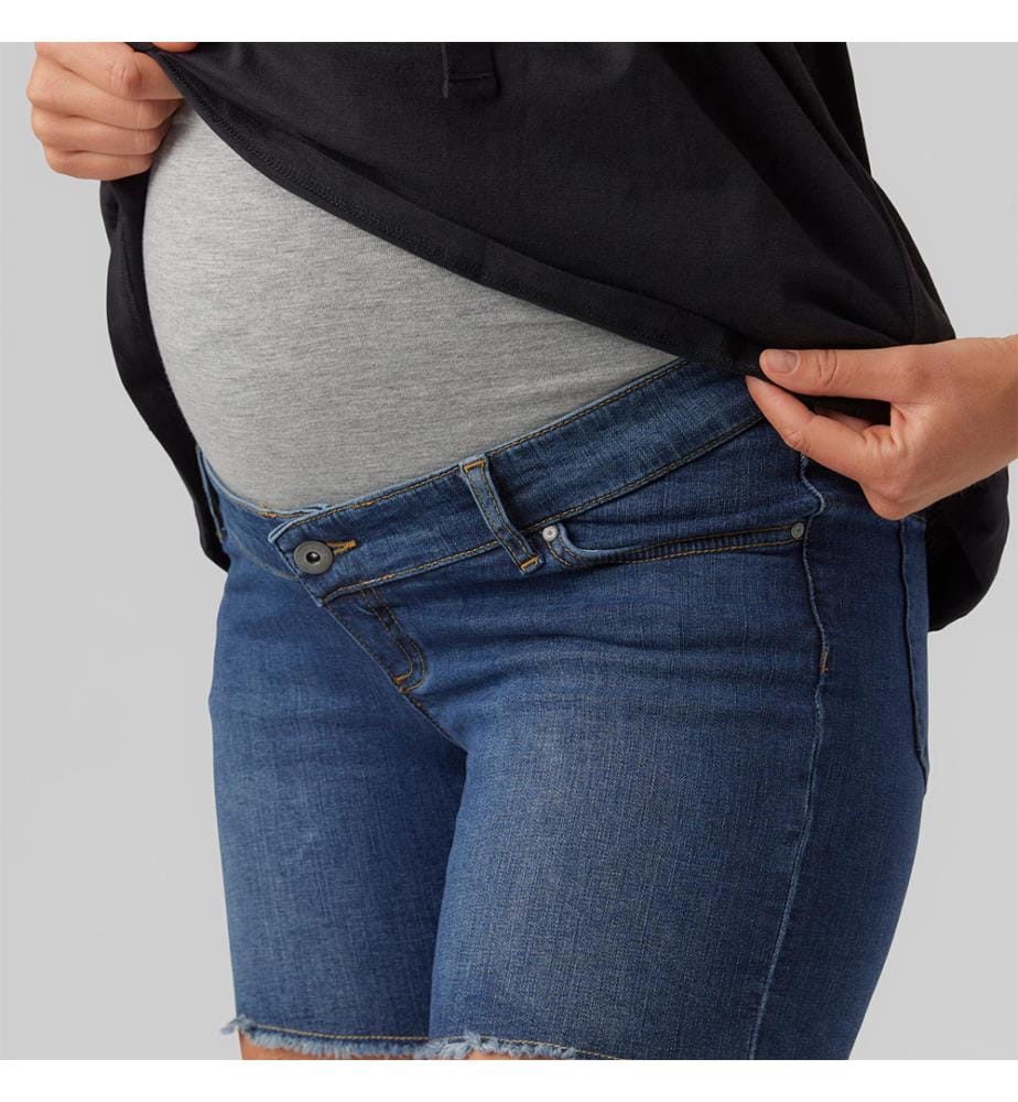 Shorts Regular Fit Hems - Dark Blue