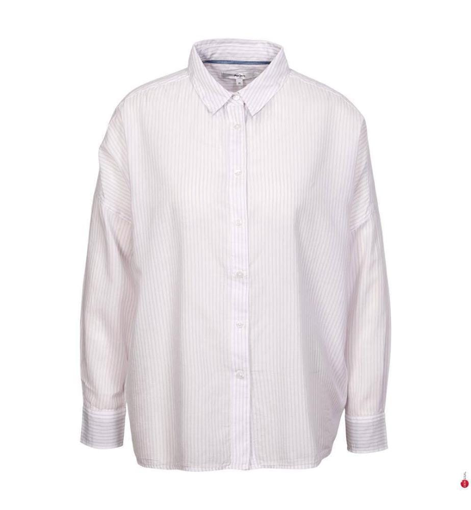 Camicia - Rayé Violet