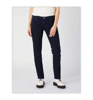 Straight Jeans - Blue-Black