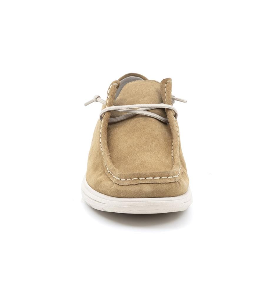 Bootsschuh aus Leder - Braun