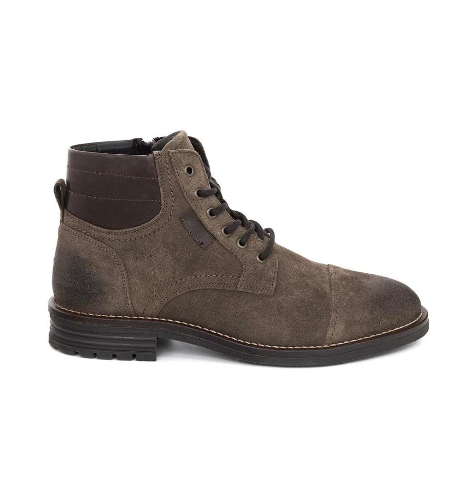 Lederstiefel - Beige
