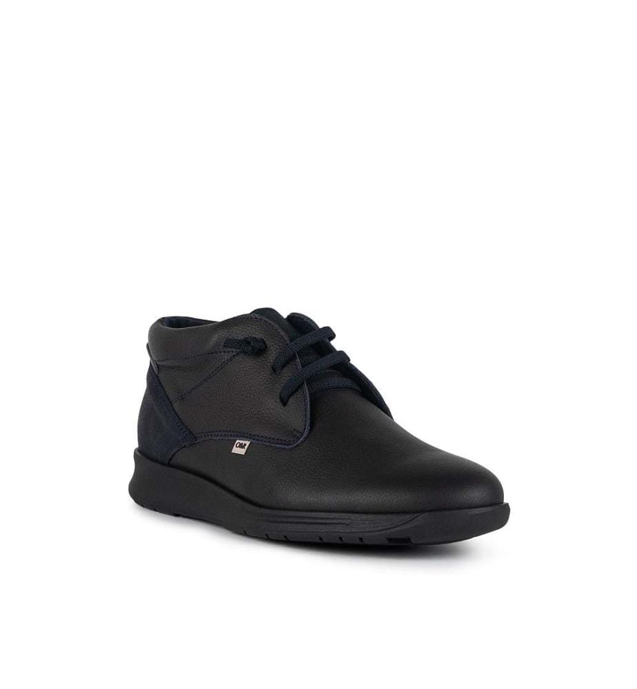 Lederstiefel - blau