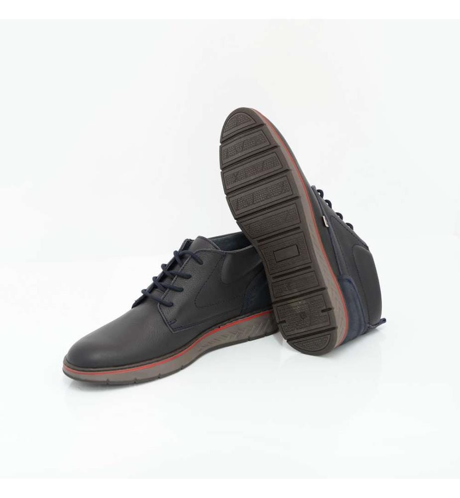 Asedia Lederschuhe - Marine